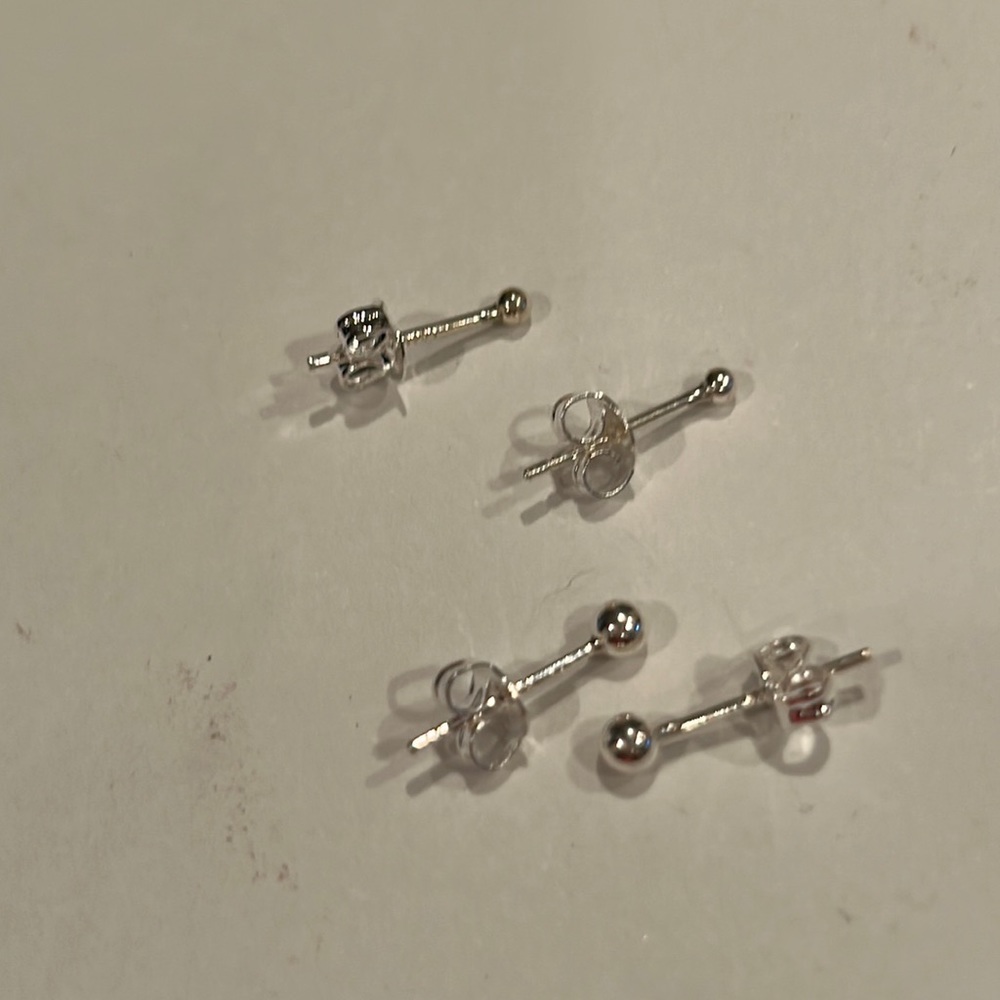 925 Sterling Silver Stud Earrings